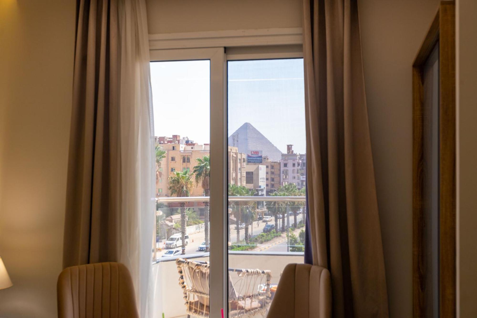 Khattab Pyramids View Hotel Kafret el-Gabal Extérieur photo