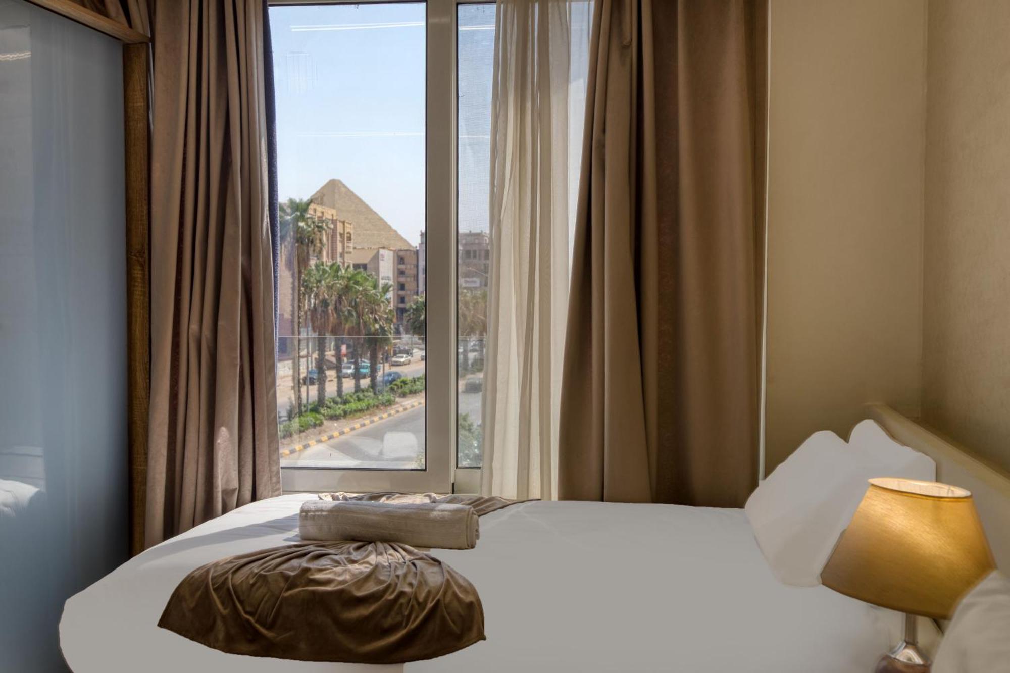 Khattab Pyramids View Hotel Kafret el-Gabal Extérieur photo