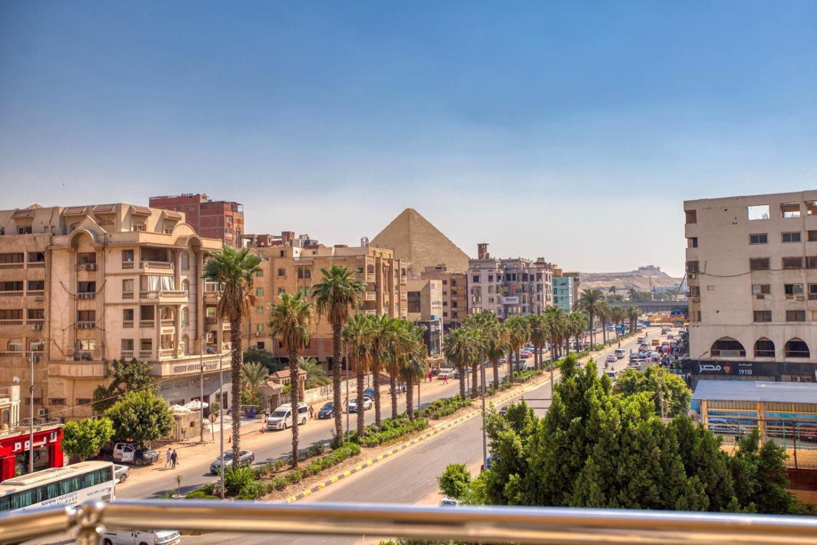 Khattab Pyramids View Hotel Kafret el-Gabal Extérieur photo